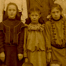 Students at Safford School courtesy Portsmouth Athenaeum
