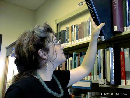 Nicole Cloutier at Portsmouth Public Library/ SeacoastNH.com