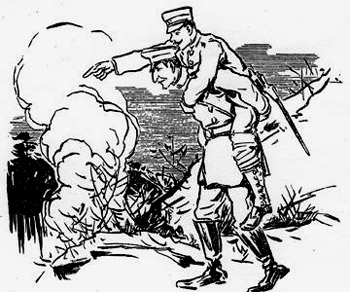 Russian soldier surrenders and carries an injured Japanese soldier back to his lines. The Japanese humane treatment of Russian prisoners helped to make possible the successful Treaty of Portsmouth. / Peter E. Randall. Publisher