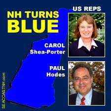 NH Turns Blue in 2006 Congressional Upset / SeacoastNH.com