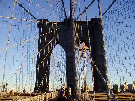 Brooklyn Bridge in February