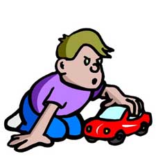 Toddler Takes Car