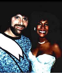 Fudge-founder Mark Stein with Mary Wilson of the Supremes during they late Sixties / Courtesy Mark Stein