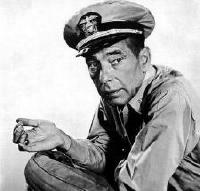 Humphrey Bogart as Captain Queeg in the Caine Mutiny