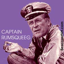 Donald Rumsfeld as Captain Queeg/ Rumsqueeg Collage by SeacoastNH.com