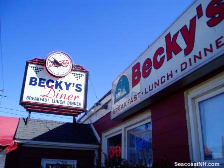 Becky's Diner on Hobson's Wharf /SeacoastNH.com