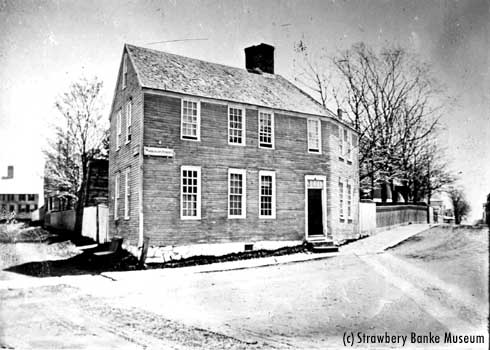 NH Gazette office in Portsmouth, NH / Strawbery Banke Archive