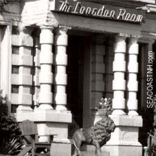 Langdon Room at 1960s era Rockingham Hotel in Portsmouth, NH / Strawbery Banke Museum Collection