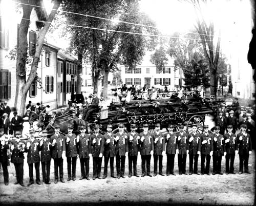 Hook and Ladder in NH 1894 / Strawbery Banke Archive