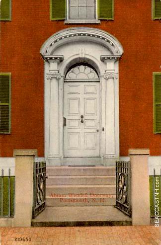 Abram Wendell doorway