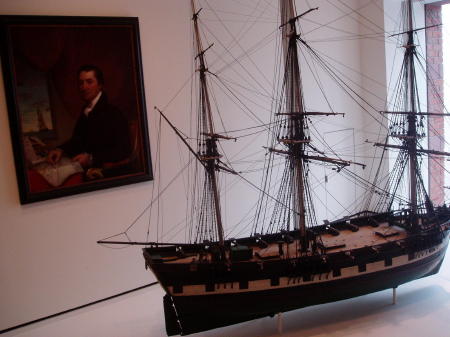 Ship Model at Peabody Essex