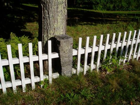 Granite fence posts