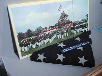 Rene Gagno flag and display at Wright Museum / SeacoastNH.com