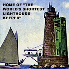 Home of the world's smallest lighthouse keeper/ Jeremy D'Entremont Image at lighthouse.cc