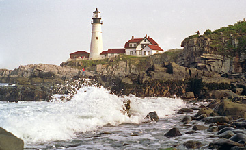 Portland Lighthouse by Jeremy D'Entremont