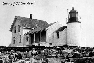 Winter Harbor Lighthouse Postcard