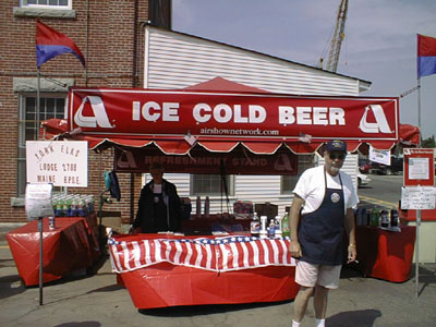 Ice cold beer at the Shipyard celebration in 2000 / SeacoastNH.com