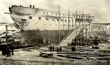 Ironsides at Portsmouth SHipyard / SeacoastNH.com