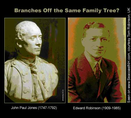 Descended from John Paul Jones family? Edward Robinson on SeacoastNH.com