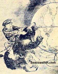 1905 Japanese treaty cartoon
