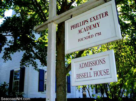 Phillips Exeter Admissions OFfice, Bissell House/ SeacoastNH.com