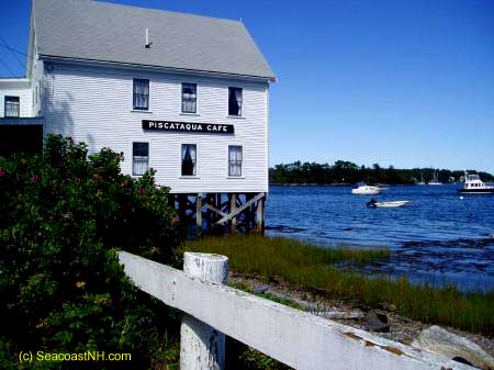The Amazenn House or former Piscataqua Cafe is among the architectural highlights / SeacoastNH.com